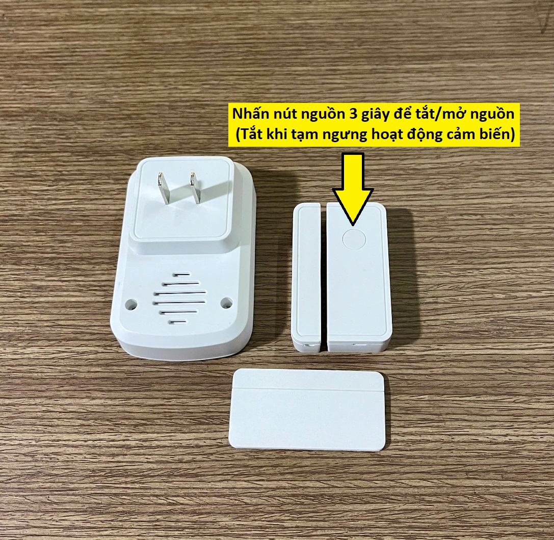 Báo động gắn cửa chuông rời M6